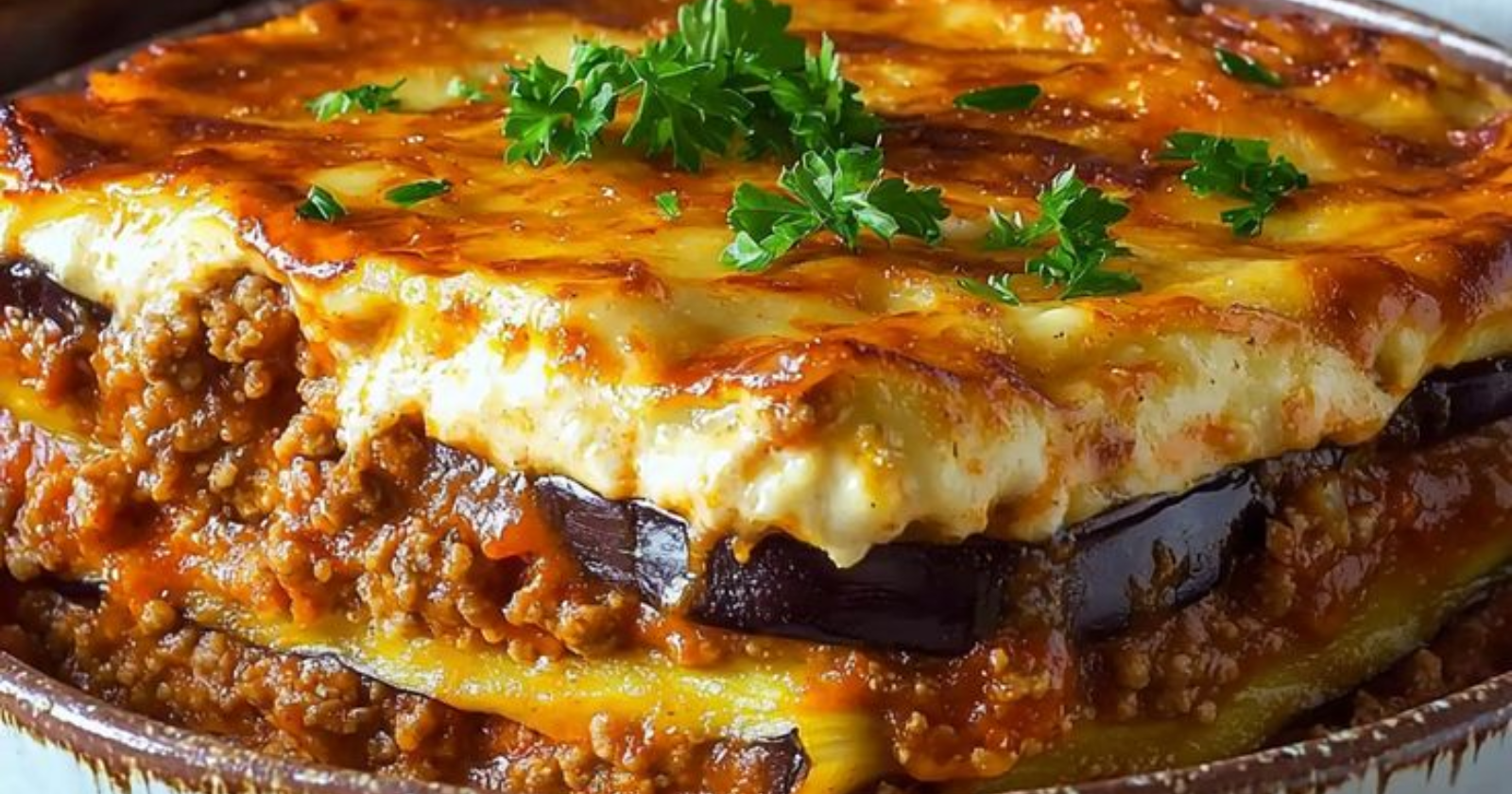 moussaka facile aubergine