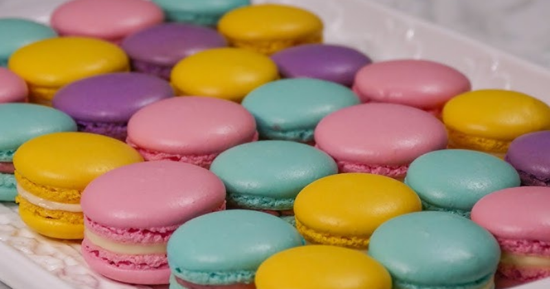 macarons, Macarons français 