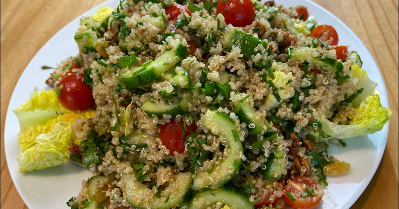 salade de quinoa, végétarienne, healthy