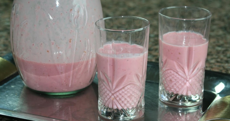 smoothie, fruits rouges, maison 