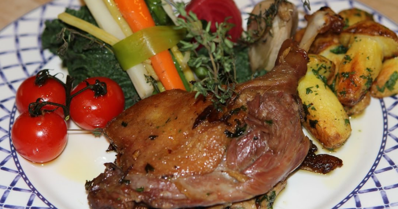 confit de canard, cuisse, recette maison 