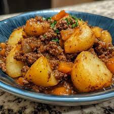 viande hachée pommes